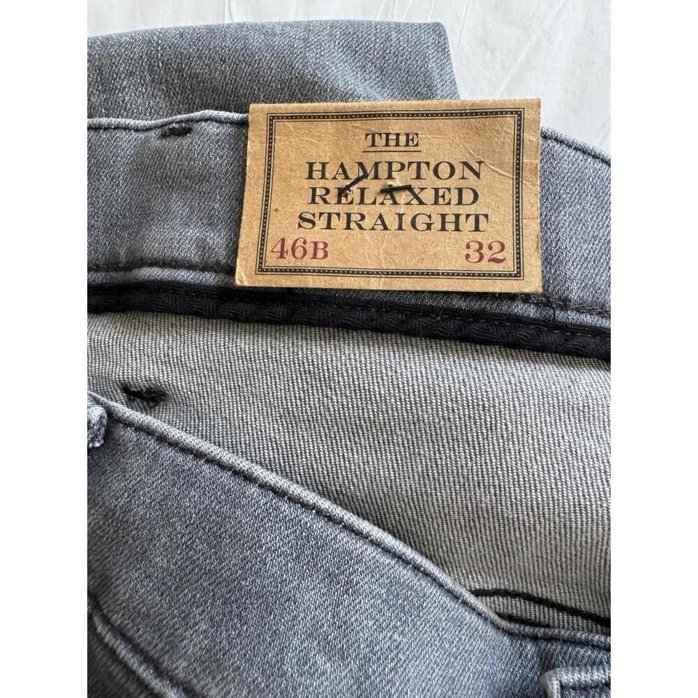 Polo Ralph Lauren Men 46BIG X 32L Hampton Relaxed Straight Stretch Jean Charcoal - Picture 8 of 9